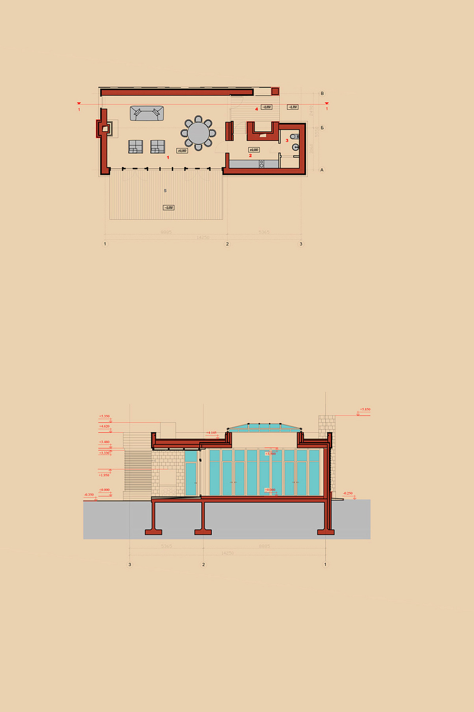 Country House in Zhukovka