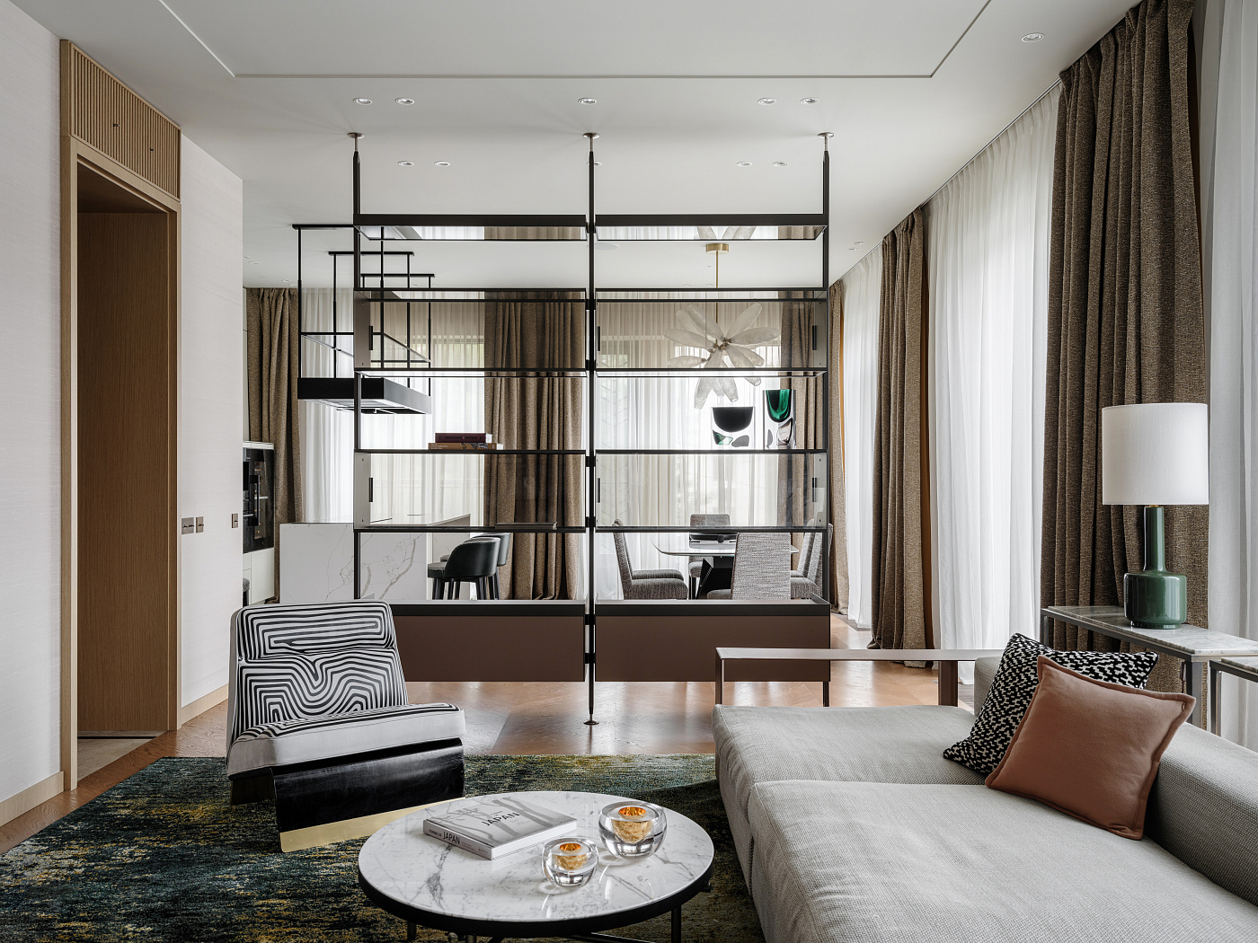 TWO-LEVEL APARTMENT ON BOLSHAYA ANDRONYEVSKAYA STREET