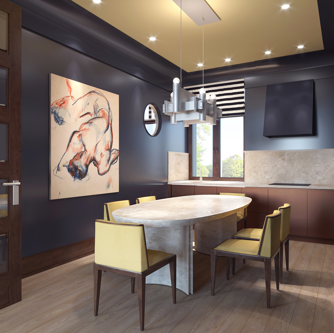 Apartment on Serafimovicha street