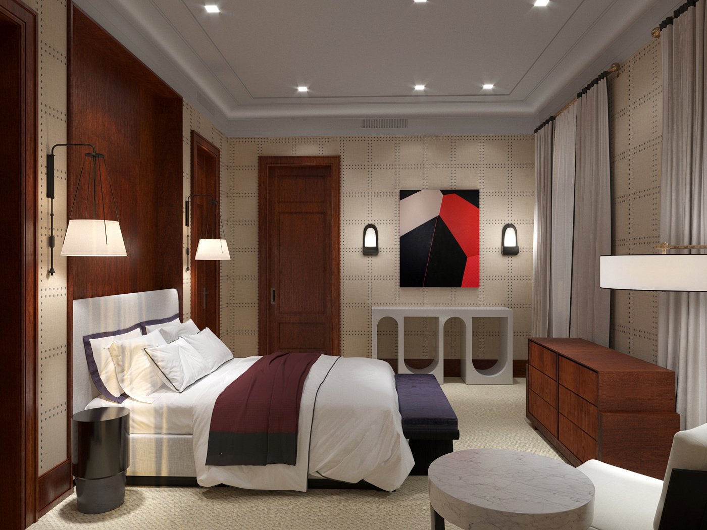 Apartment on Serafimovicha street