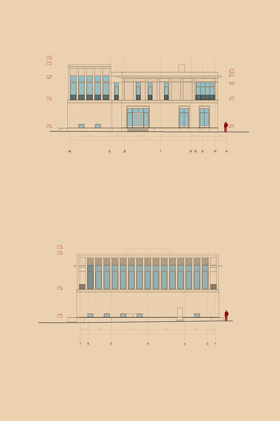 Country House in Zhukovka