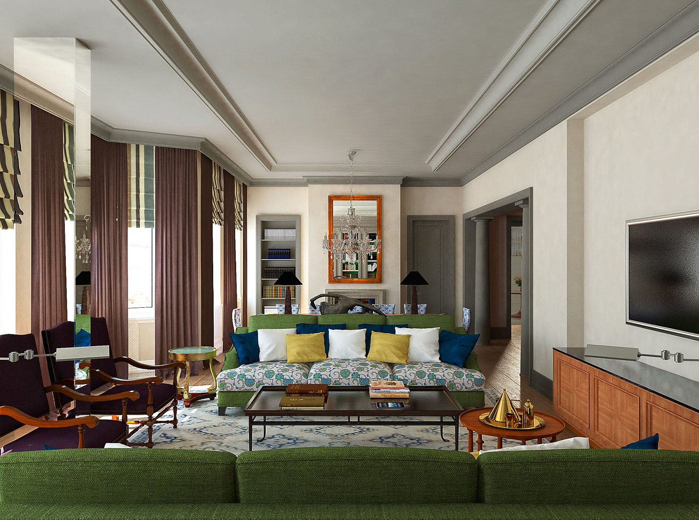 Apartment at Kosygina street