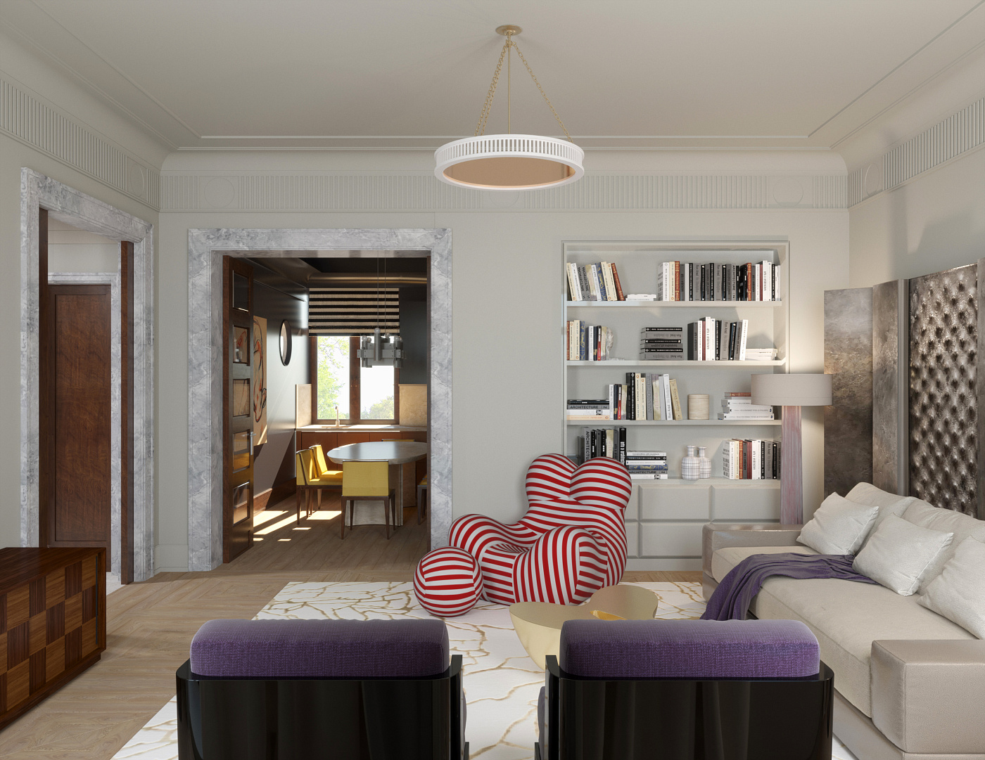 Apartment on Serafimovicha street