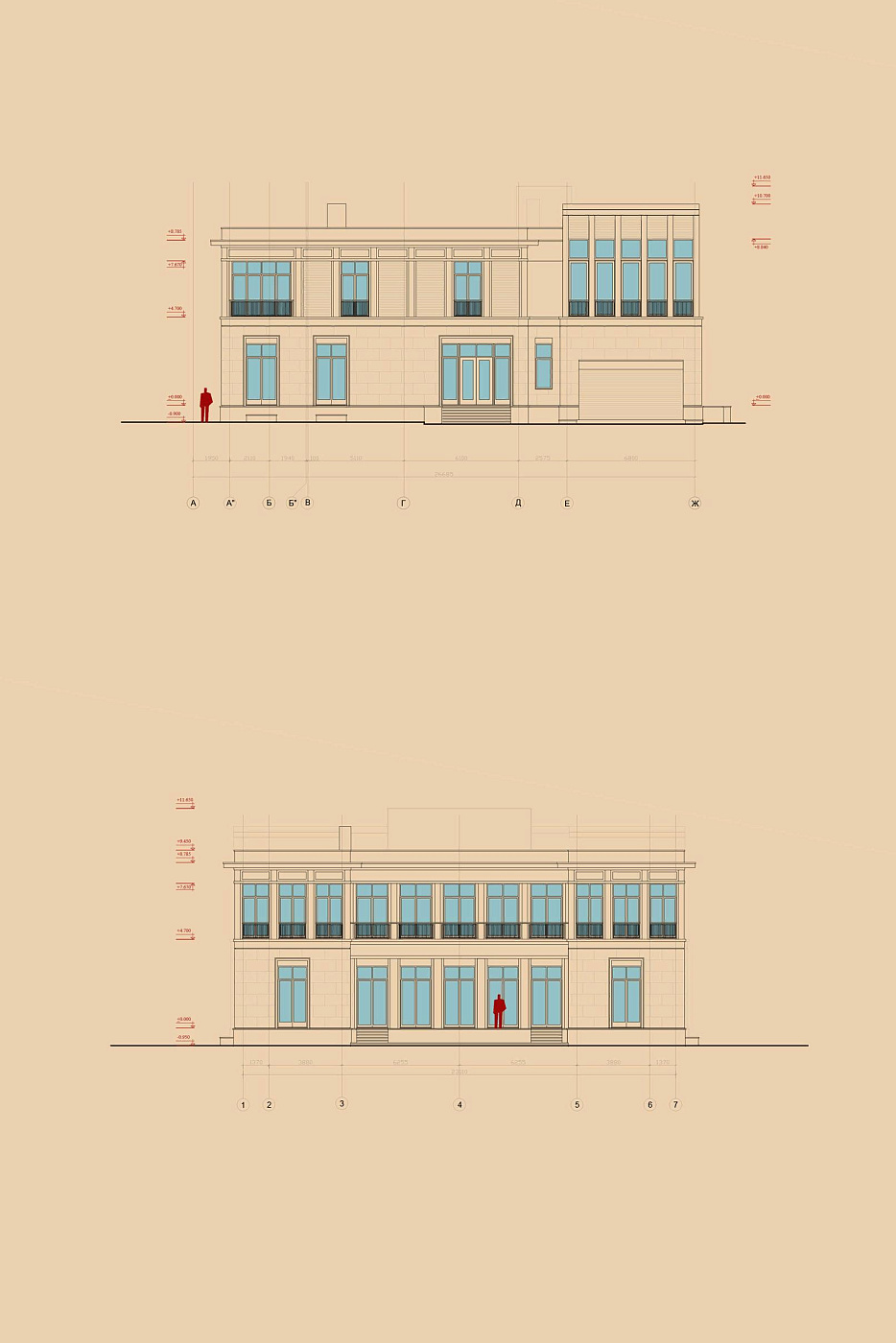 Country House in Zhukovka